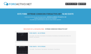Extreme-condicion.foroactivo.net thumbnail
