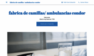 Fabrica-de-camillas-ambulancias-condor.negocio.site thumbnail