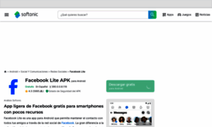 Facebook-lite.softonic.com thumbnail
