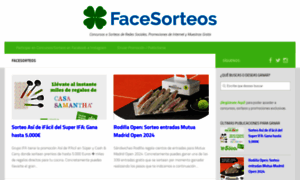 Facesorteos.com thumbnail