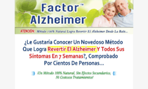 Factoralzheimer.com thumbnail