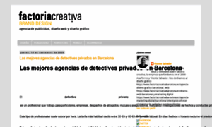 Factoriacreativabarcelona.blogspot.com thumbnail