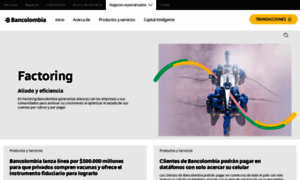 Factoring.grupobancolombia.com thumbnail