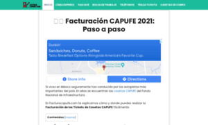 Facturacapufe.com thumbnail