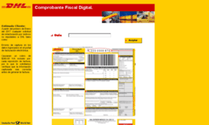 Facturacionelectronicadhl.com thumbnail