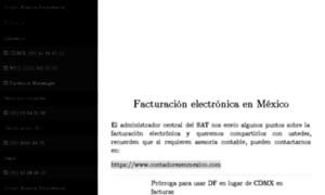 Facturacionelectronicaenmexico.com thumbnail