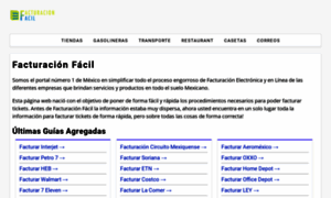 Facturacionfacil.com.mx thumbnail