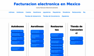 Facturaelectronicamexico.mx thumbnail