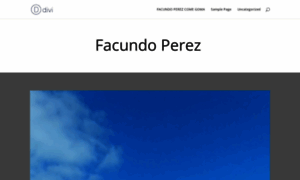 Facundoperez.com thumbnail
