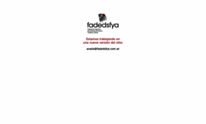 Fadedsfya.com.ar thumbnail