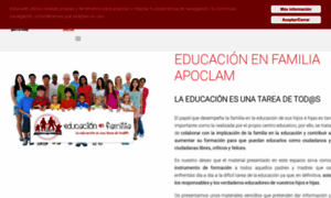 Familias.apoclam.org thumbnail
