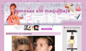 Famosas-sin-maquillaje.com thumbnail