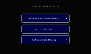 Fanaticosdelfrio.com thumbnail