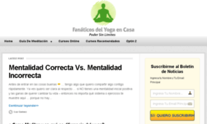 Fanaticosdelyoga.com thumbnail