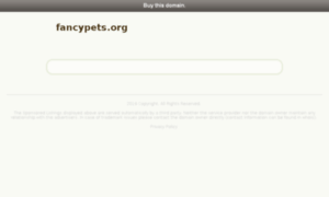 Fancypets.org thumbnail