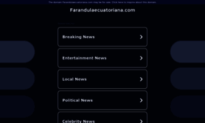 Farandulaecuatoriana.com thumbnail