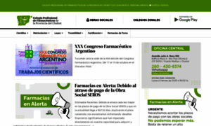 Farmaceuticoschubut.com.ar thumbnail