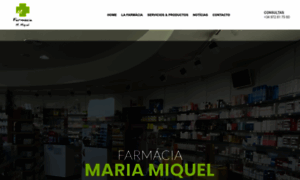 Farmaciamariamiquel.com thumbnail