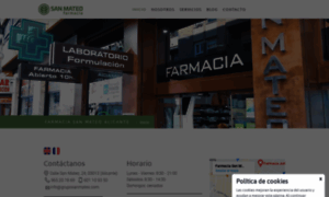 Farmaciasanmateo.es thumbnail