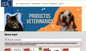 Farmaciasantagemita.cl thumbnail