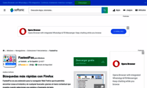 Fastestfox.softonic.com thumbnail