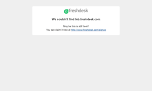Feb.freshdesk.com thumbnail