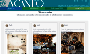 Federacionacanto.org thumbnail