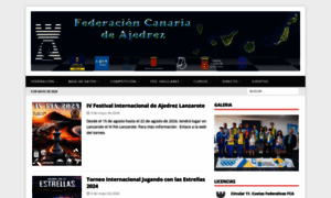 Federacioncanariadeajedrez.com thumbnail