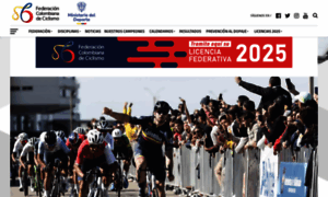 Federacioncolombianadeciclismo.com thumbnail