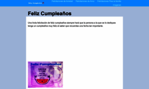 Feliz-cumpleanos.org thumbnail