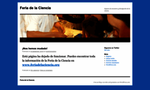 Feriadelaciencia.wordpress.com thumbnail