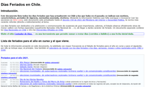 Feriadoschilenos.cl thumbnail
