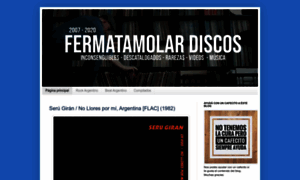 Fermatamolarvinilos.blogspot.com thumbnail