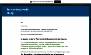 Fernandosalvadorblog.wordpress.com thumbnail