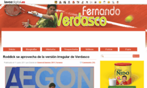 Fernandoverdasco.net thumbnail