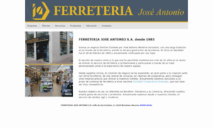 Ferreteriajoseantonio.com thumbnail