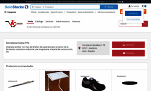 Ferreteriaonlinevtc.solostocks.com thumbnail