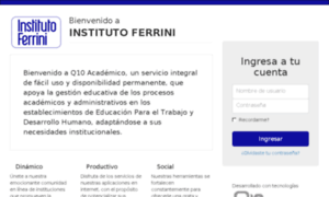 Ferrini.q10academico.com thumbnail