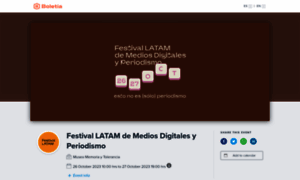 Festival-latam-2023.boletia.com thumbnail