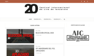 Festivaldecinedelanzarote.com thumbnail