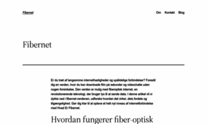 Fiber-net.dk thumbnail