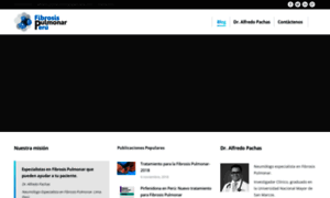 Fibrosispulmonarperu.com thumbnail