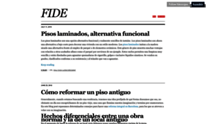 Fide.org.es thumbnail