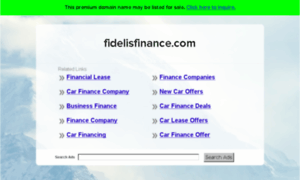 Fidelisfinance.com thumbnail