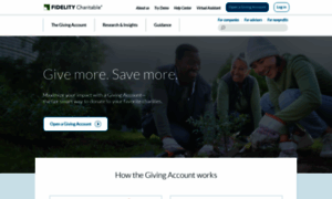 Fidelitycharitable.org thumbnail