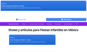 Fiestasinfantiles.store thumbnail