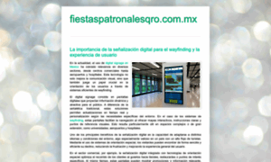 Fiestaspatronalesqro.com.mx thumbnail