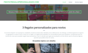 Fiestayregalopersonalizado.com thumbnail