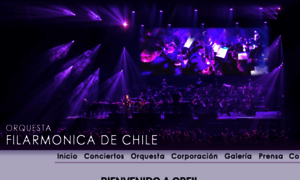 Filarmonicadechile.cl thumbnail