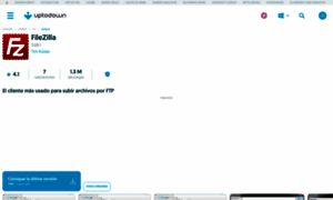 Filezilla.uptodown.com thumbnail